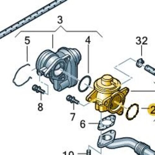 EGR Valve – 038 131 501 AN