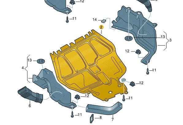 Main Engine Undertray