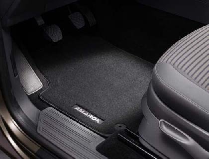 Amarok Rear Carpet Mats