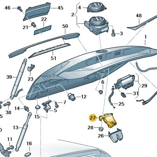 Boot Lock – 5TA 827 505 E