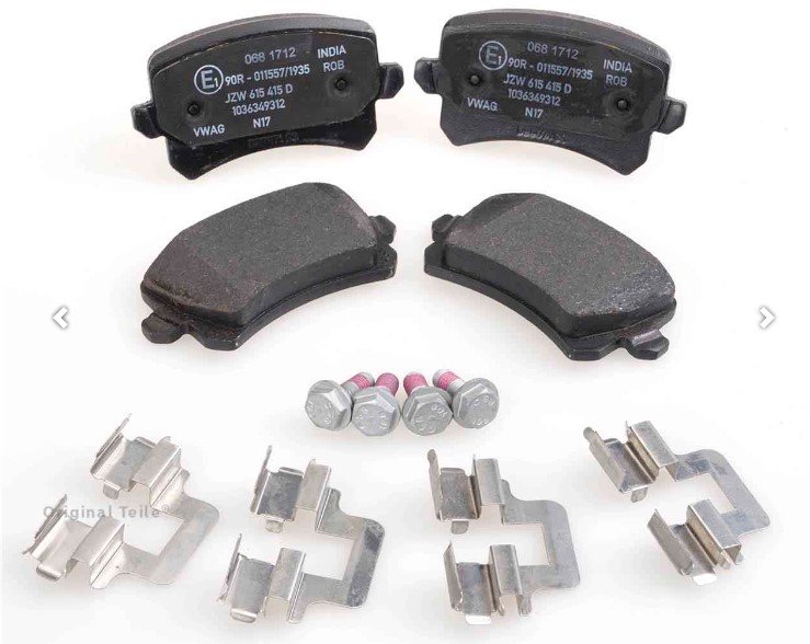 Economy Rear Brake Pads – JZW 698 451 G